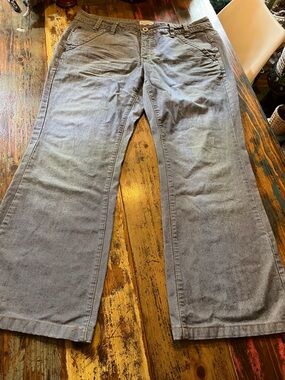 Vintage Wide-Leg Women's Trousers Light Blue